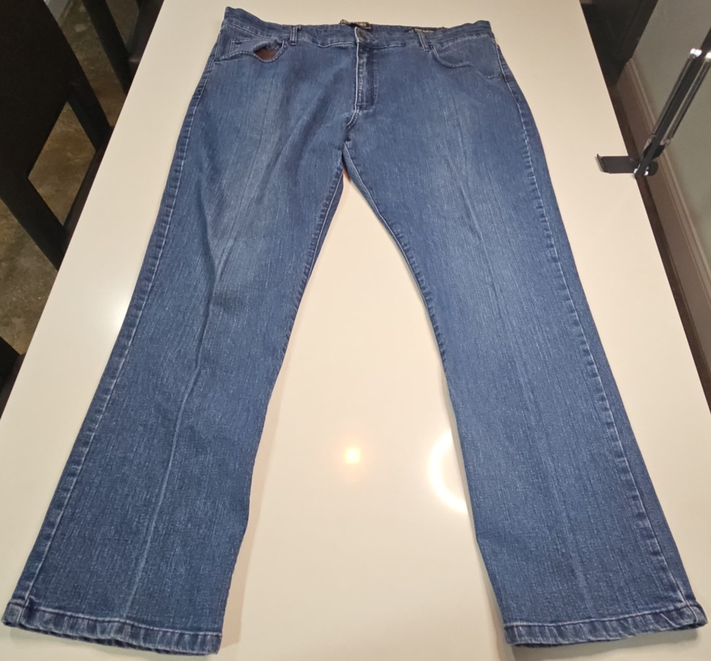 Jack of Spades Jeans Men's 44x32 Blue High Roller Stretch Denim